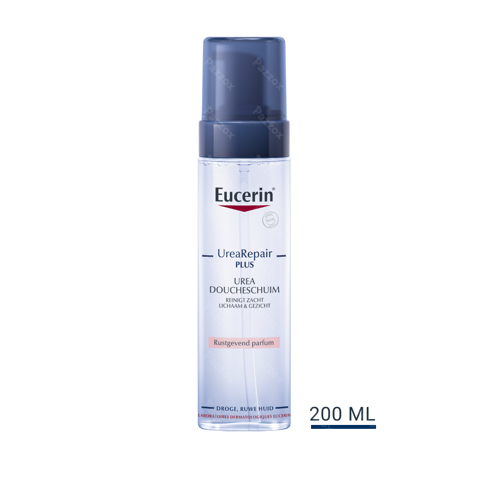 Eucerin UreaRepair Plus 5% Doucheschuim Droge en Ruwe Huid Gezicht en Lichaam met parfum 200ml