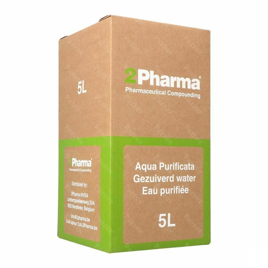 Gezuiverd Water Aqua Purificata Bib 5l 2pharma