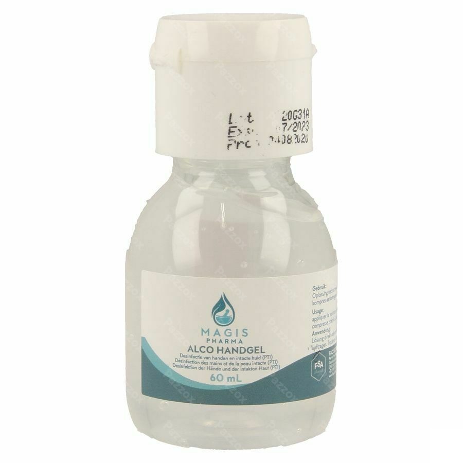 Alco Handgel 60ml Magis Ph