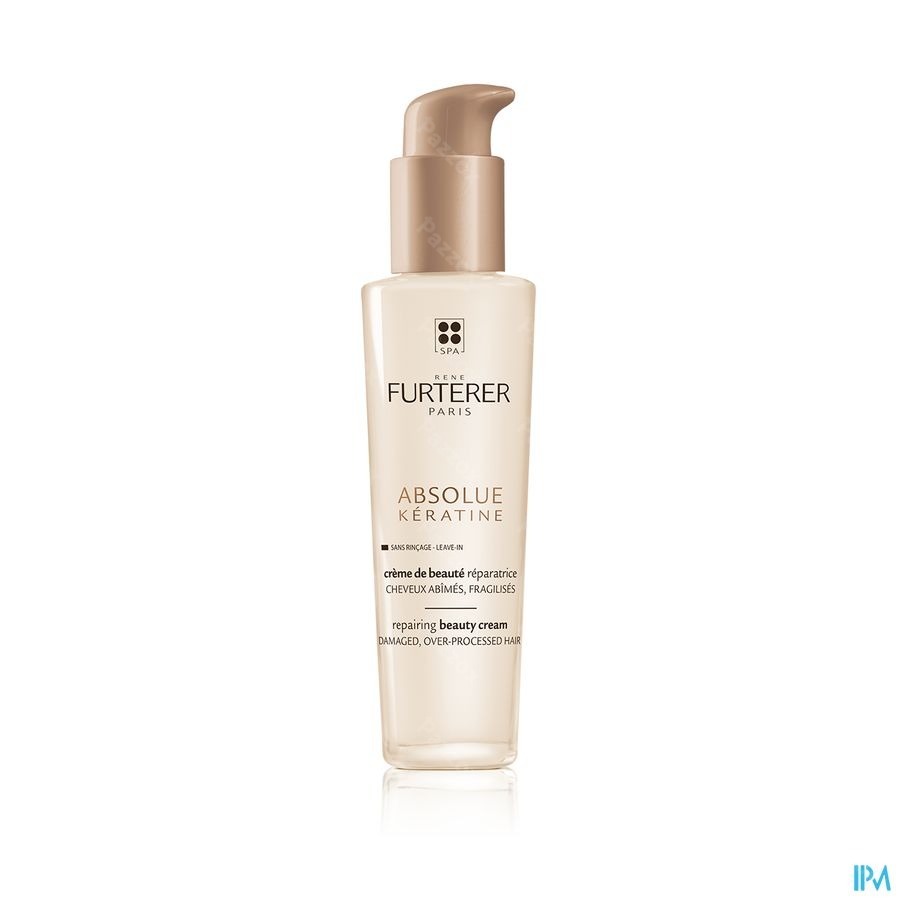 Furterer Absolue Kératine Crème de Beauté Réparatrice Cheveux Abîmés 100ml