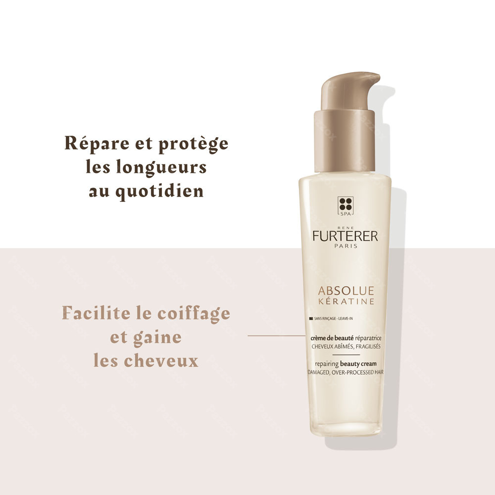 Furterer Absolue Kératine Crème de Beauté Réparatrice Cheveux Abîmés 100ml
