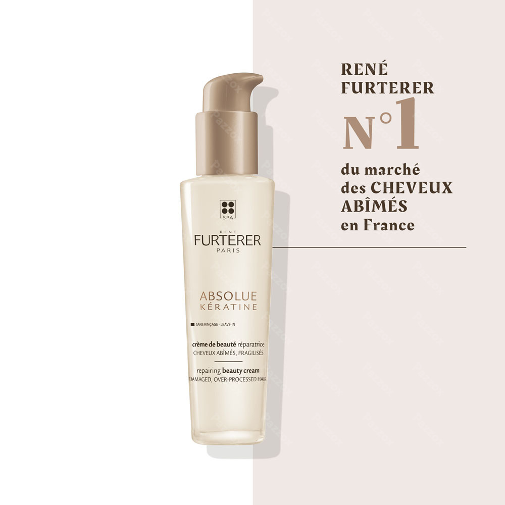 Furterer Absolue Kératine Crème de Beauté Réparatrice Cheveux Abîmés 100ml