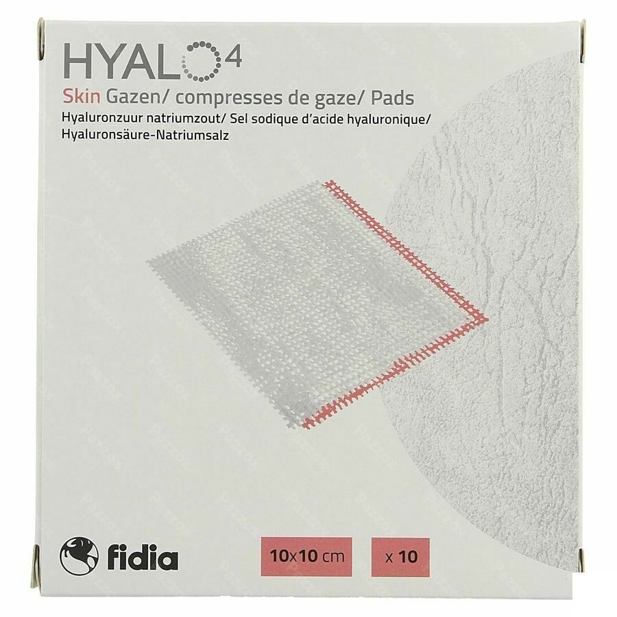 Hyalo 4 Skin Gazen 10x10cm 10