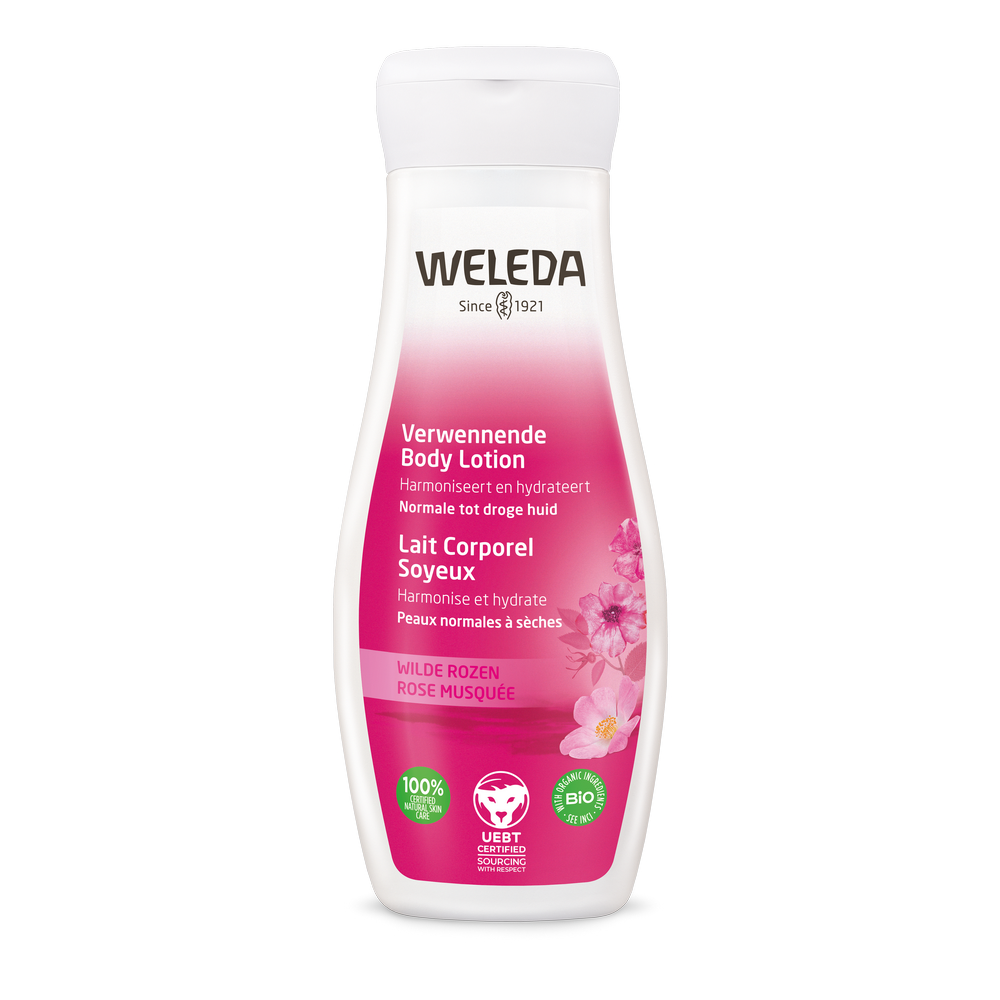 Weleda Lait Corporel Embellisant Rose Musquee200ml