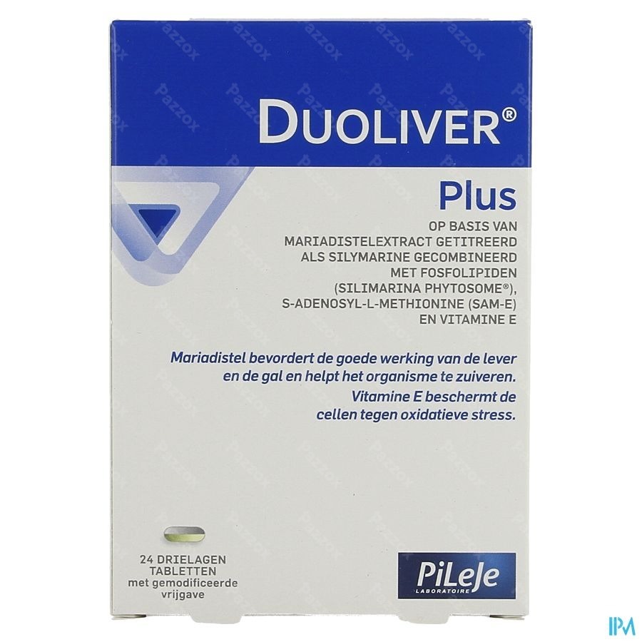 Duoliver Plus Drielagen Caps 24