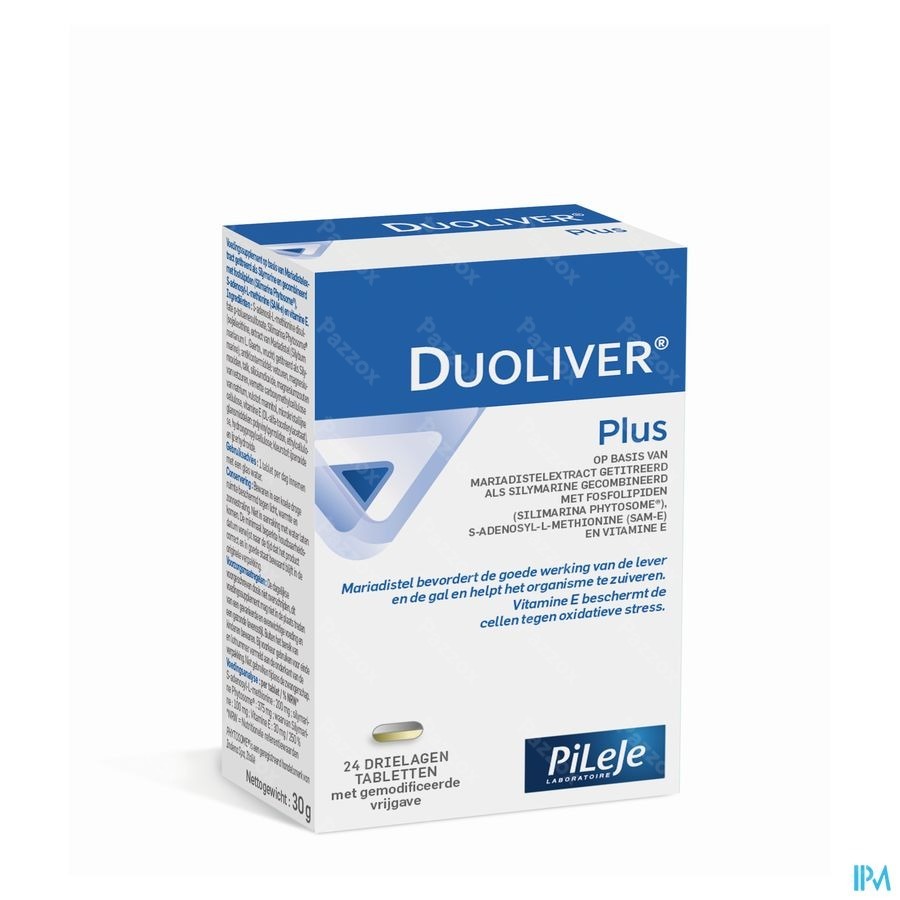Duoliver Plus Drielagen Caps 24