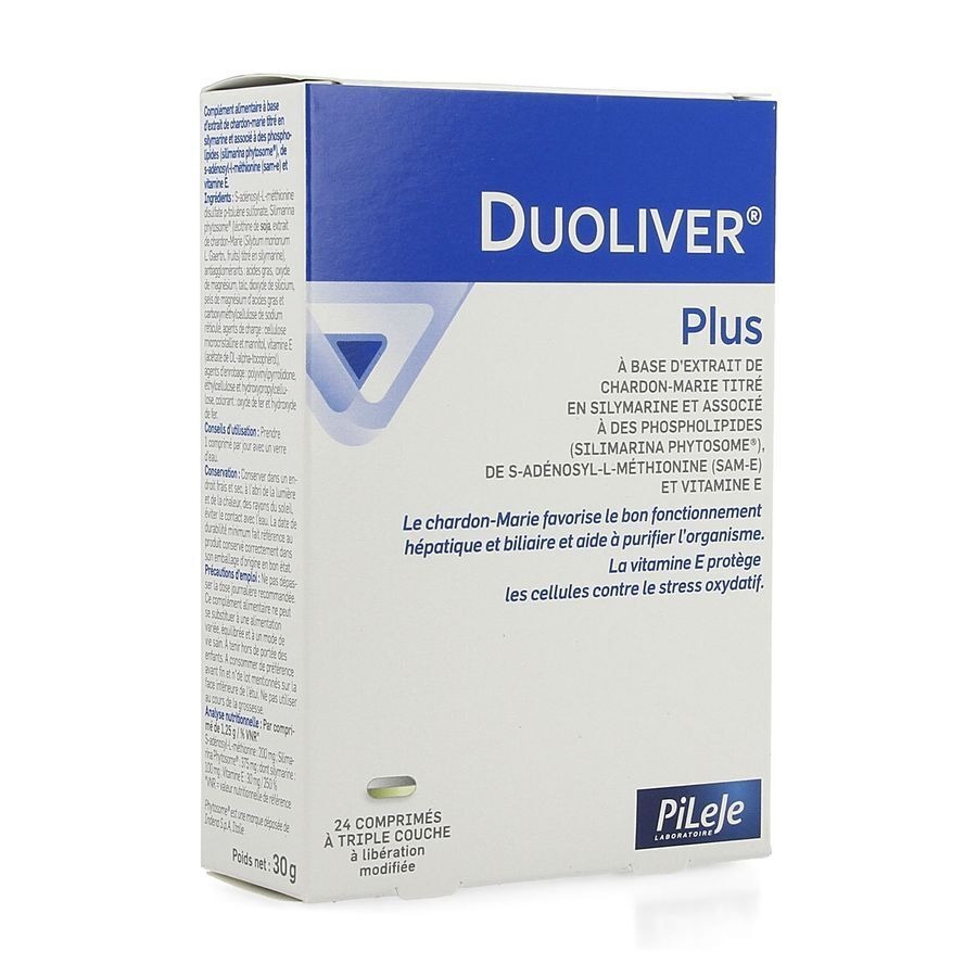 Duoliver Plus Triple Couche Caps 24