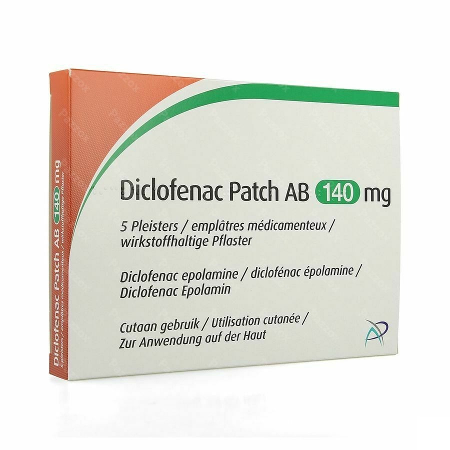 Diclofenac Patch Ab 140mg Pleister 5