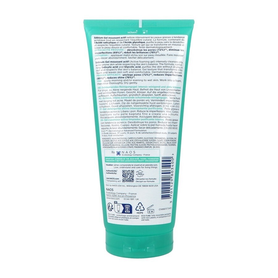 Bioderma Sébium Gel Moussant 200ml
