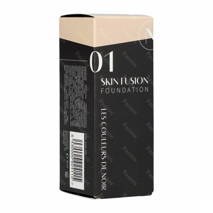 Couleurs De Noir Skin Fus. Fdt 01 K. Beige 30ml