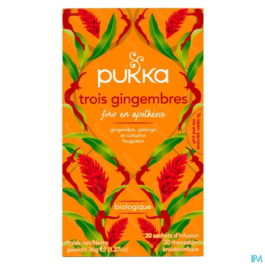 Pukka Herbs Three Ginger 20 Sachets