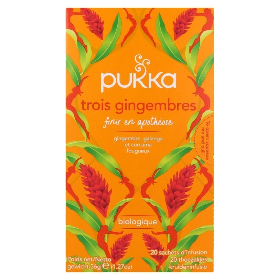 Pukka Herbs Three Ginger 20 Zakjes