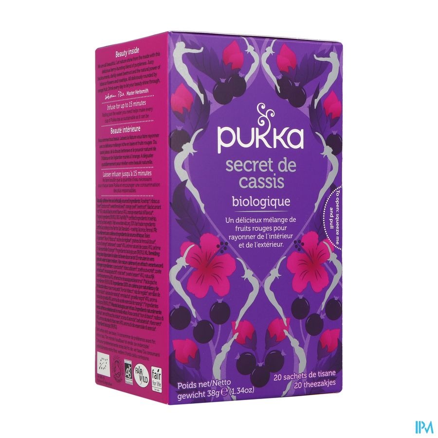 Pukka Herbs Blackcurrant Beauty Sach 20