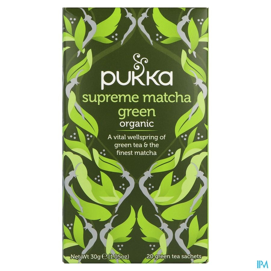 Pukka Supreme Matcha Green Thee 20 Bio Theezakjes