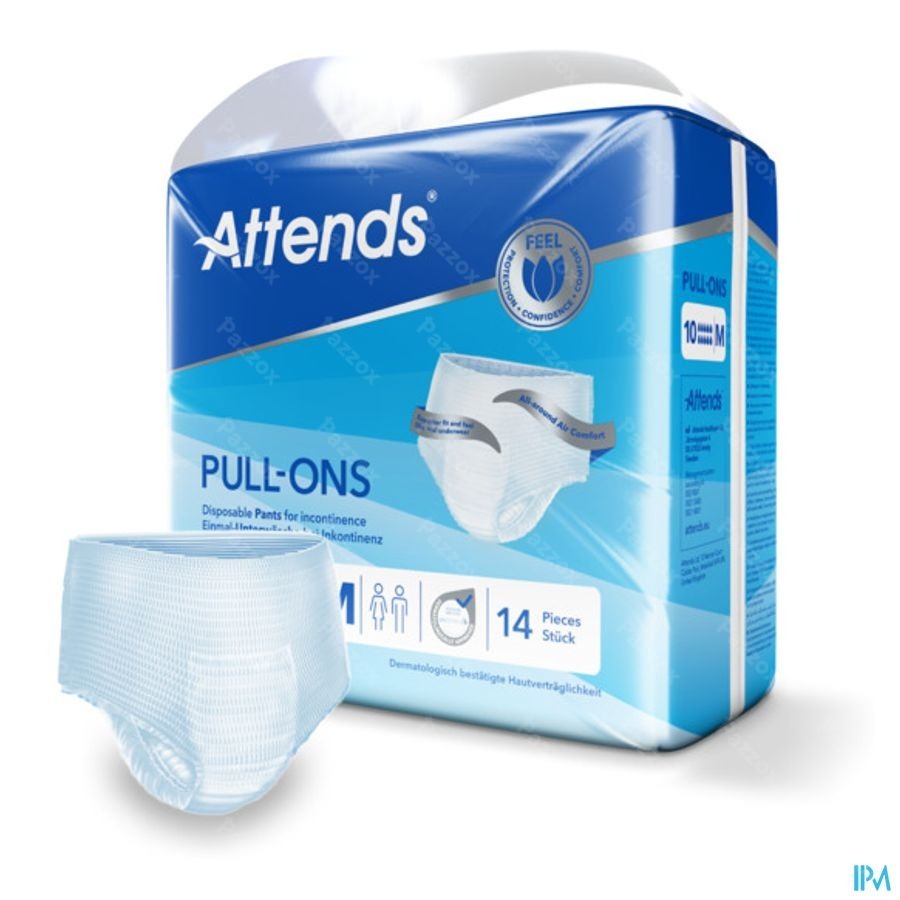 Attends Pull-on 10M, 14 Pièces