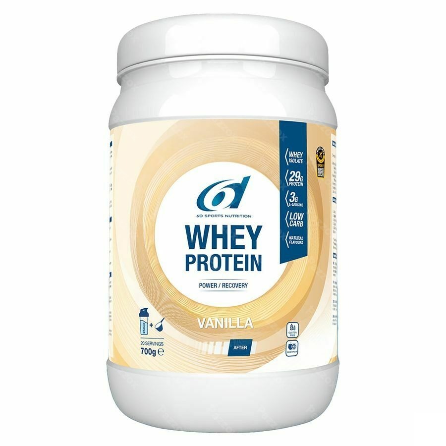 6d Sports Nutrition Whey Protein vanilla 700g