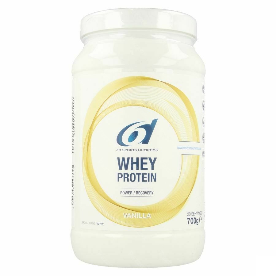 6d Sports Nutrition Whey Protein vanilla 700g