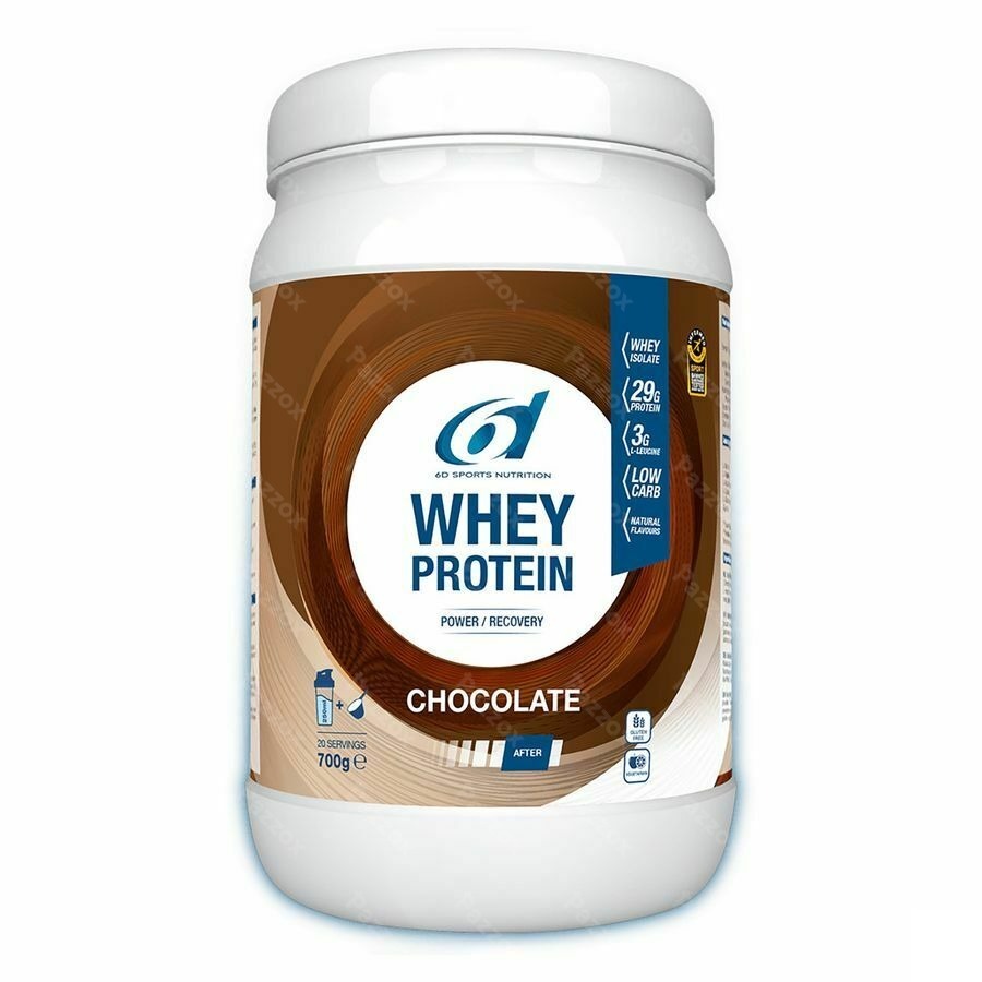 6d Sports Nutrition Whey Protein chocolade 700g