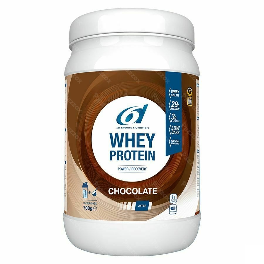6d Sports Nutrition Whey Protein chocolade 700g