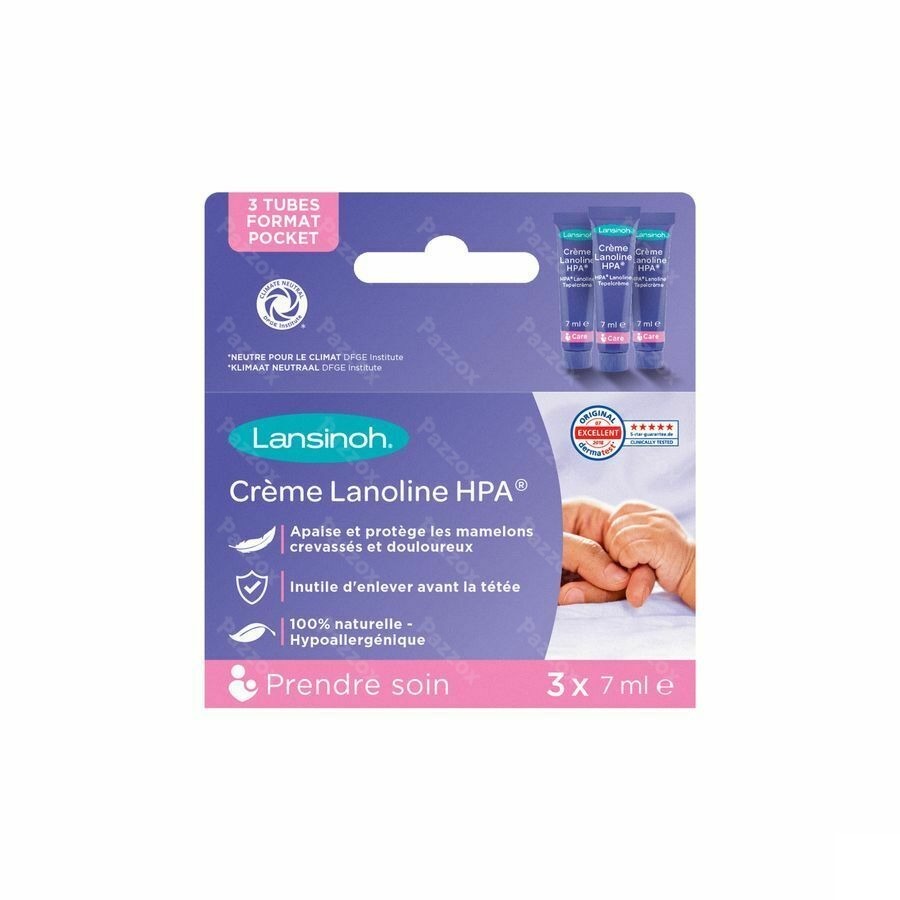Lansinoh Lanoline Creme Zakje 3x7g