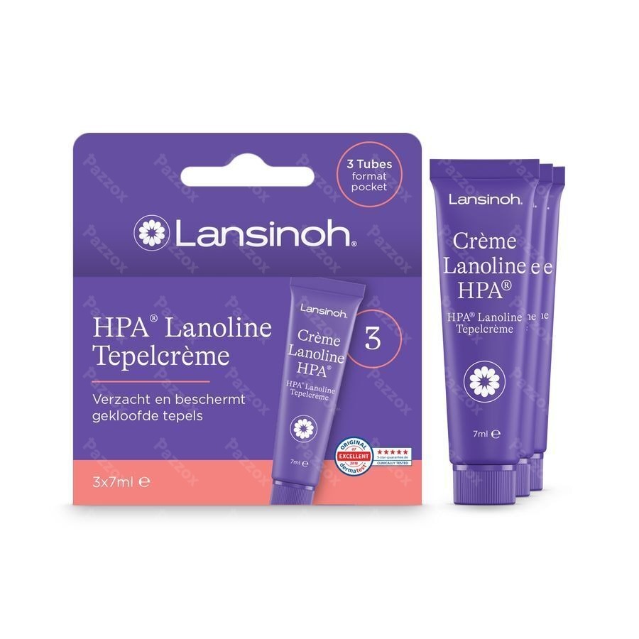 Lansinoh Lanoline Creme Zakje 3x7g