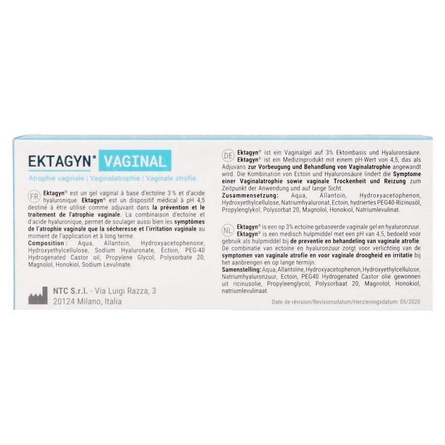 Ektagyn Tube 30ml + 7 Canules