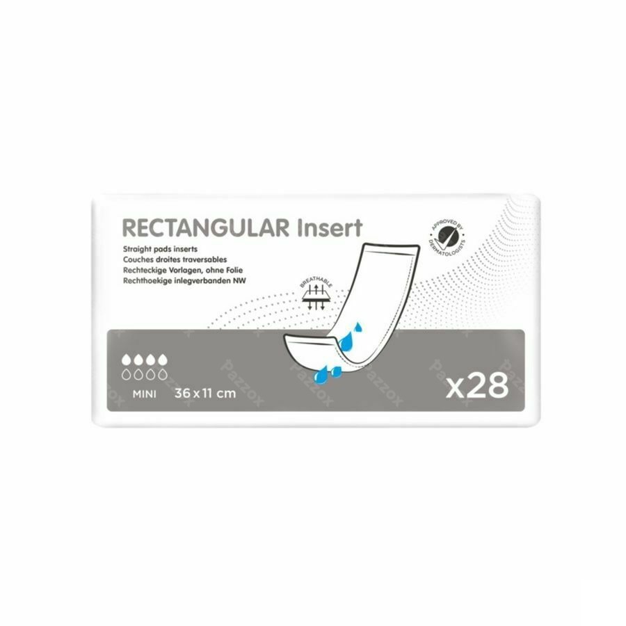 Rectangular Pad 36x11 Nw 28