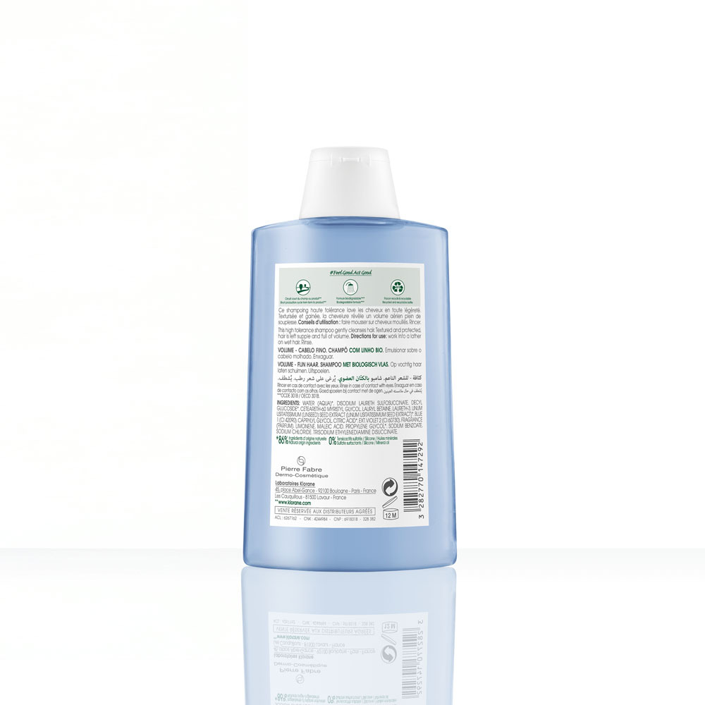 Klorane Volume Shampoo 200ml