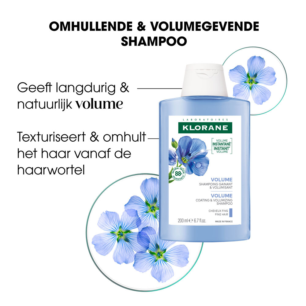 Klorane Volume Shampoo 200ml