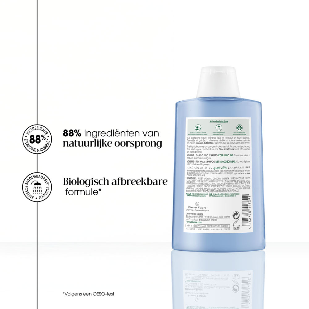Klorane Volume Shampoo 200ml
