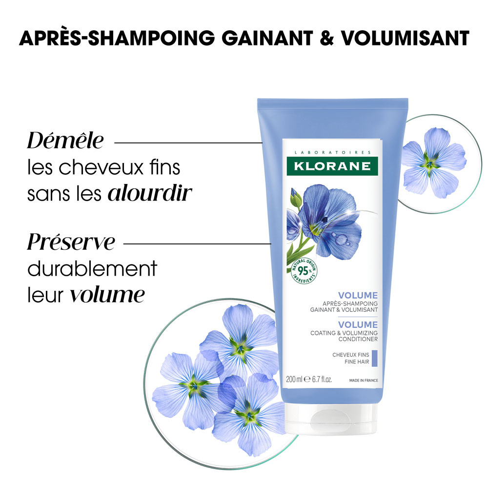 Klorane Capil. Ap/sh Lin 200ml