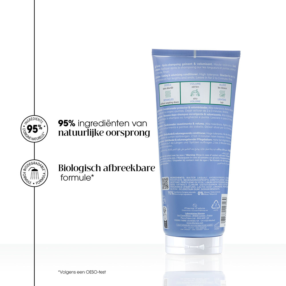 Klorane Capil. Condit. Lin 200ml