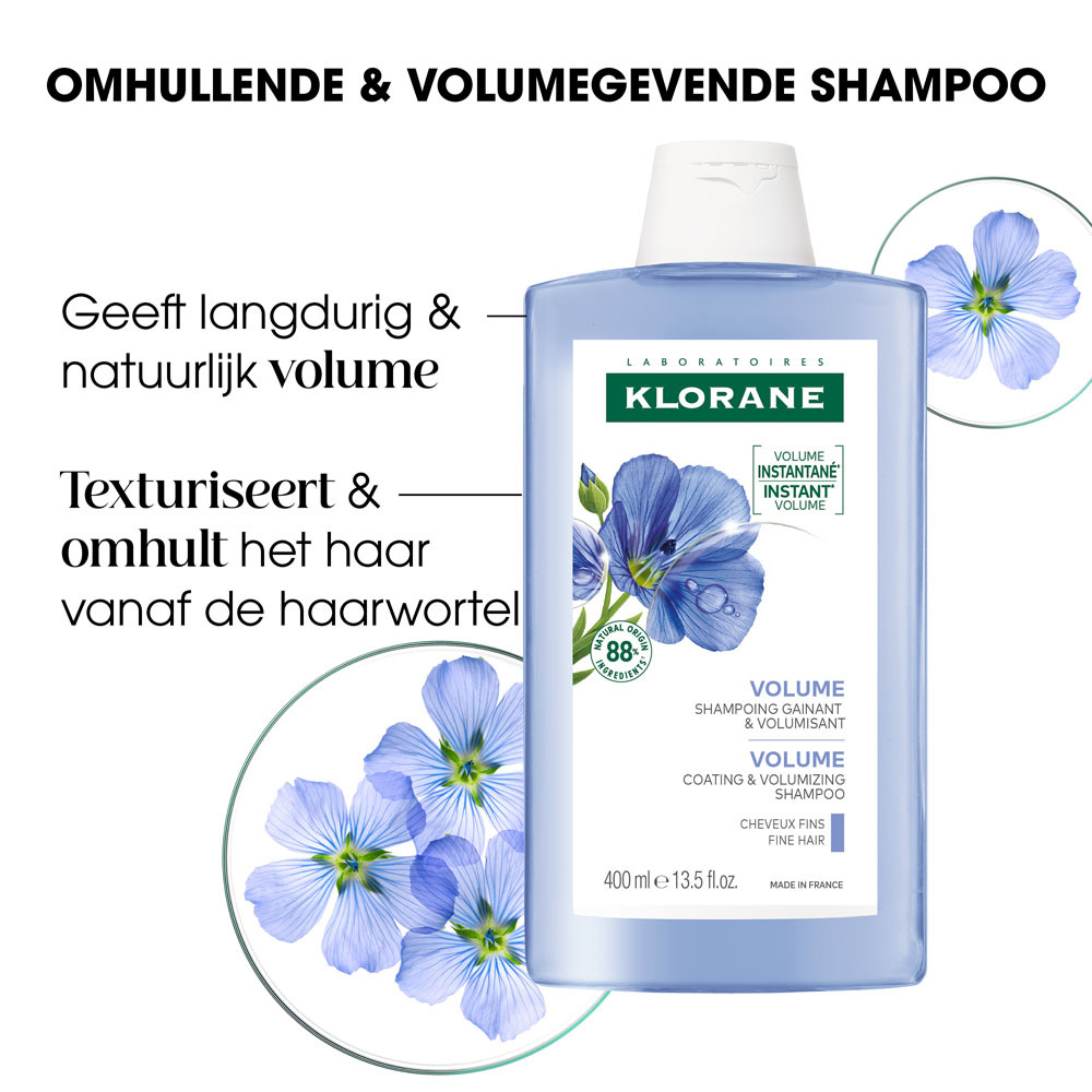 Klorane Volume Shampoo 400ml