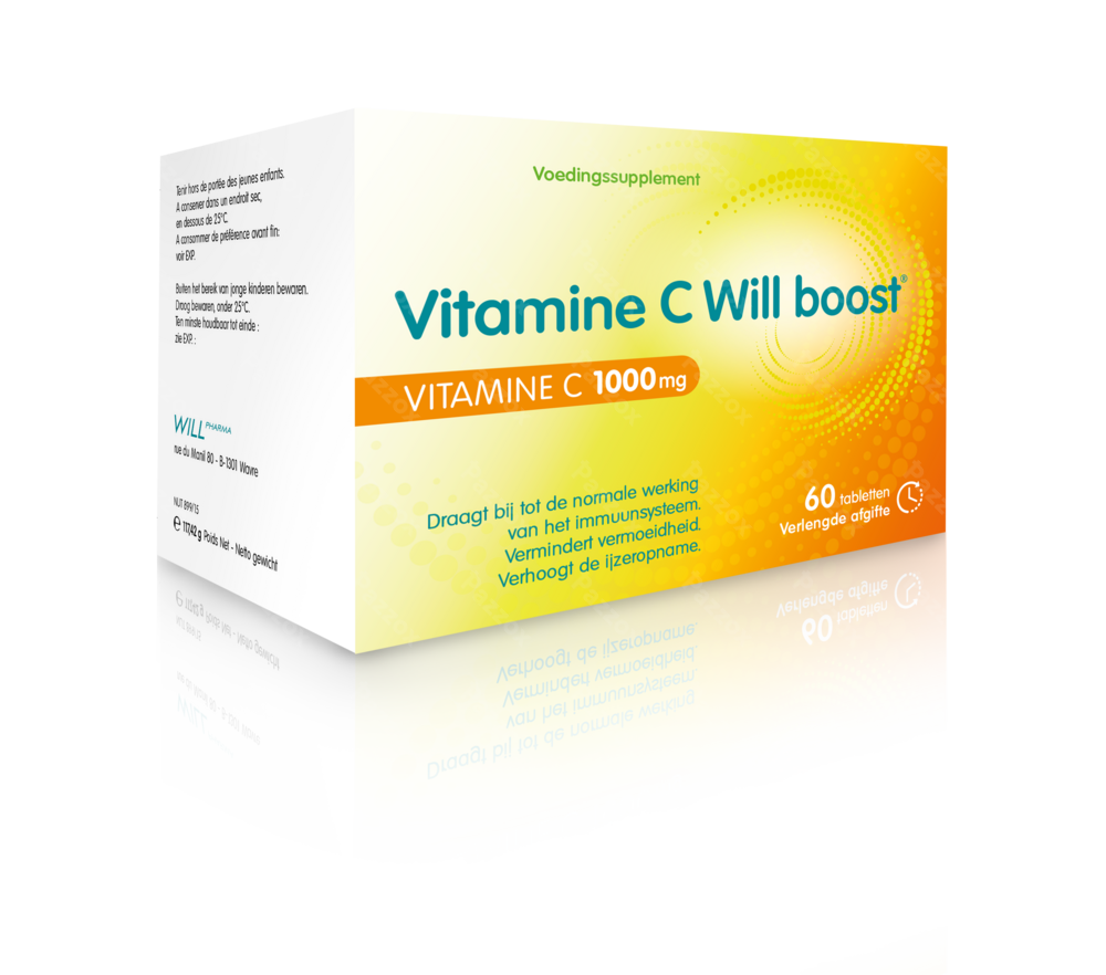 Vitamine C Will Boost 1000mg 60 Tabletten