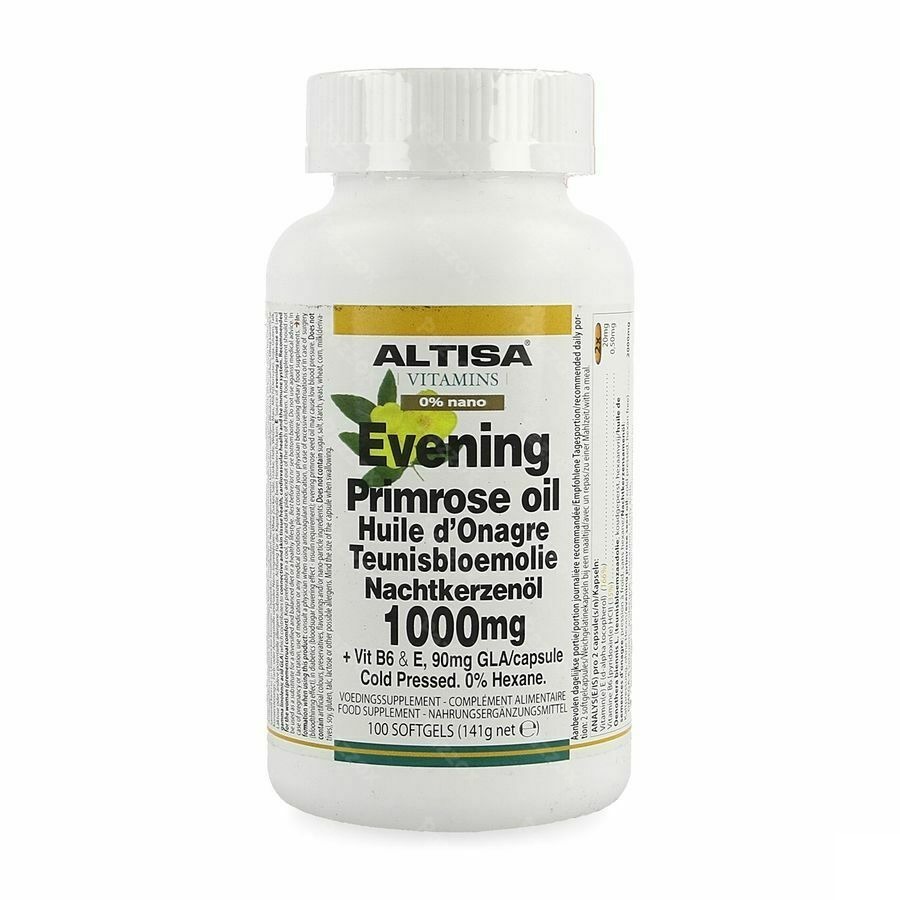 Altisa Onagre Huile 1000mg Caps 100
