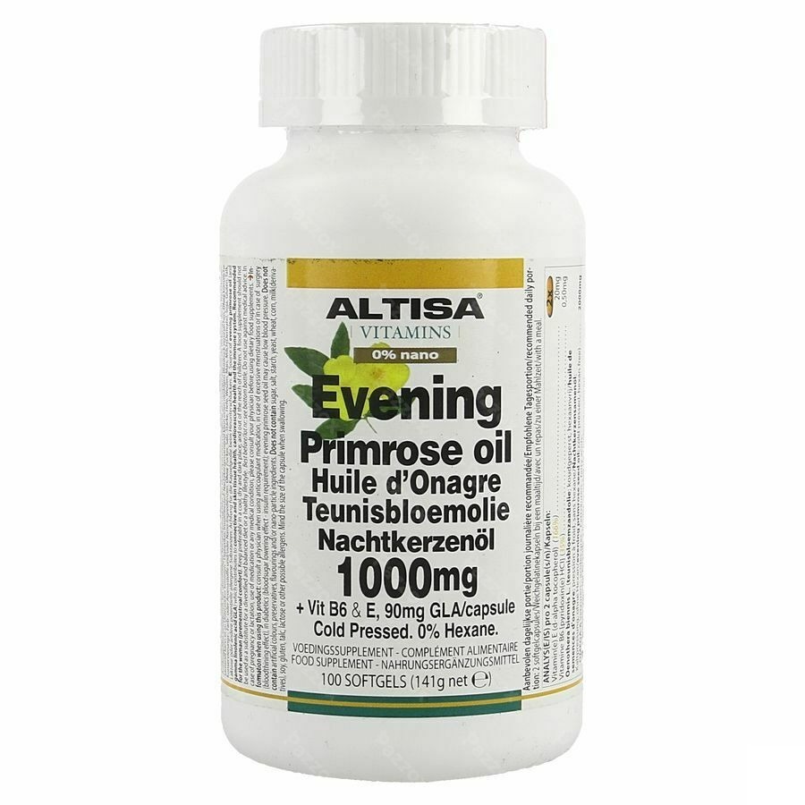 Altisa Onagre Huile 1000mg Caps 100