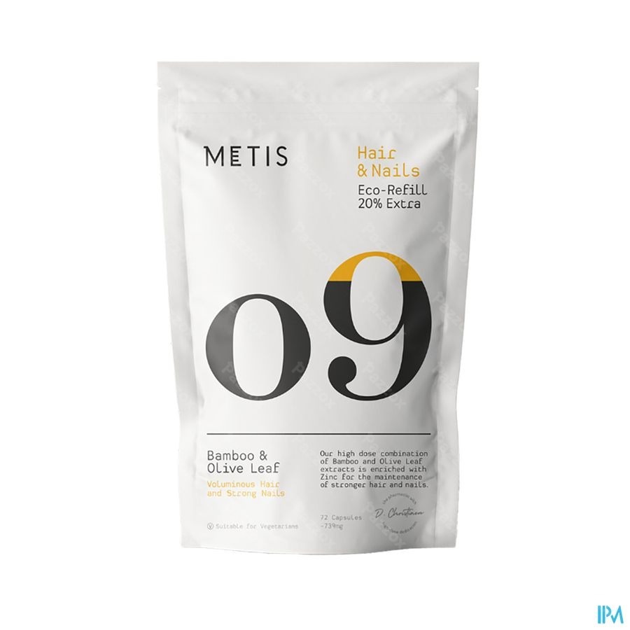 Metis Hair & Nails 09 Refill V-caps 72
