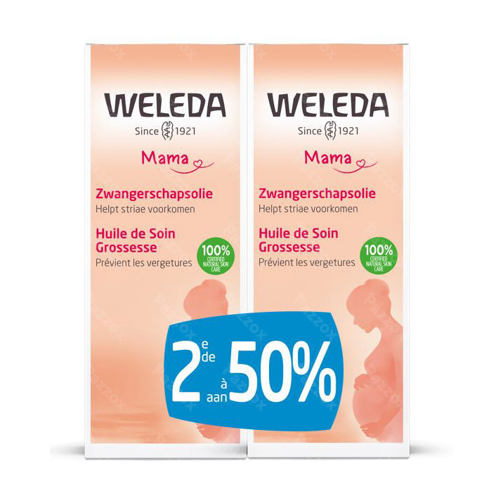 Weleda Mama Huile de Soin Grossesse Duopack 2x100ml