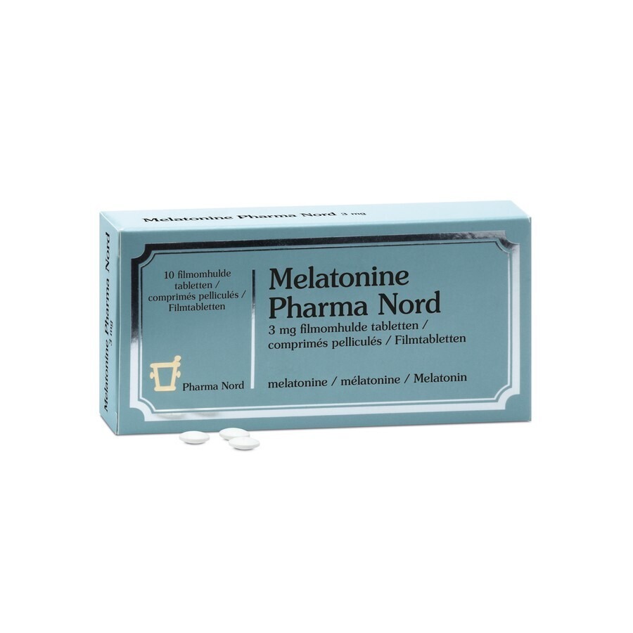 Melatonine Pharma Nord 3mg Filmomh Tabl 10
