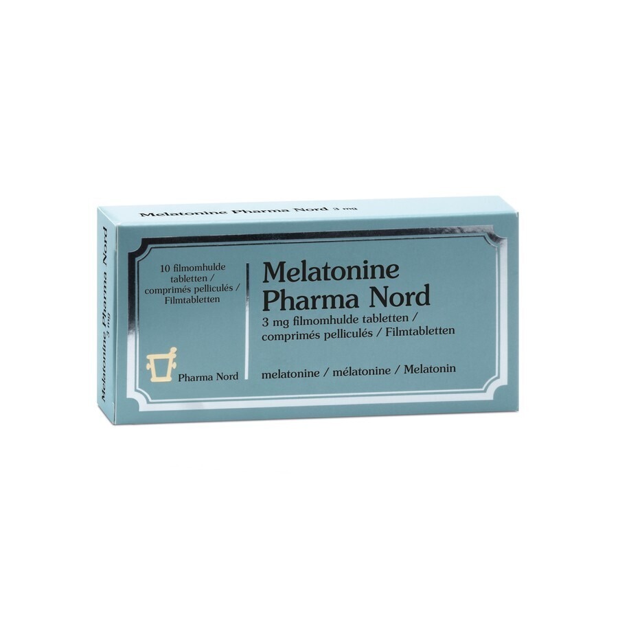 Melatonine Pharma Nord 3mg Filmomh Tabl 10