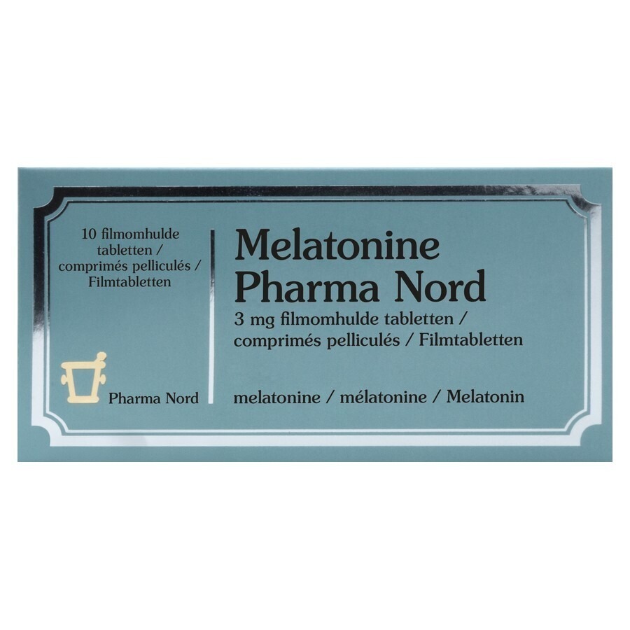 Melatonine Pharma Nord 3mg Filmomh Tabl 10