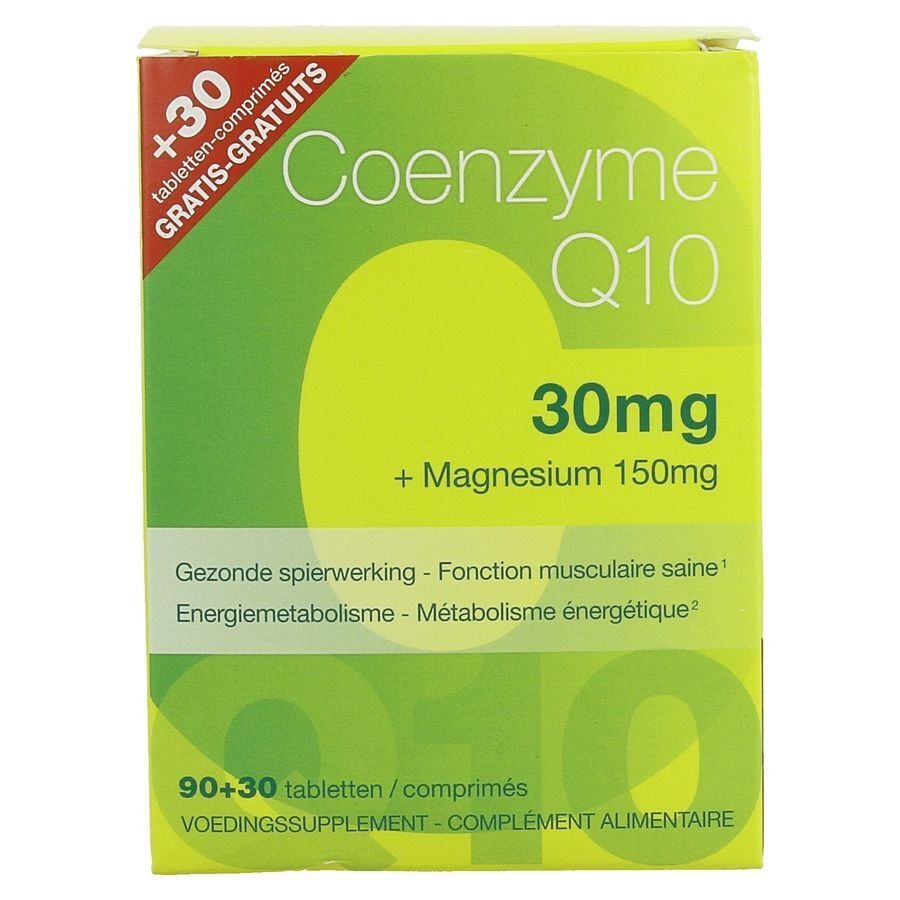 Coenzyme Q10 30mg+mg Energq 90+30 Comp Revogan