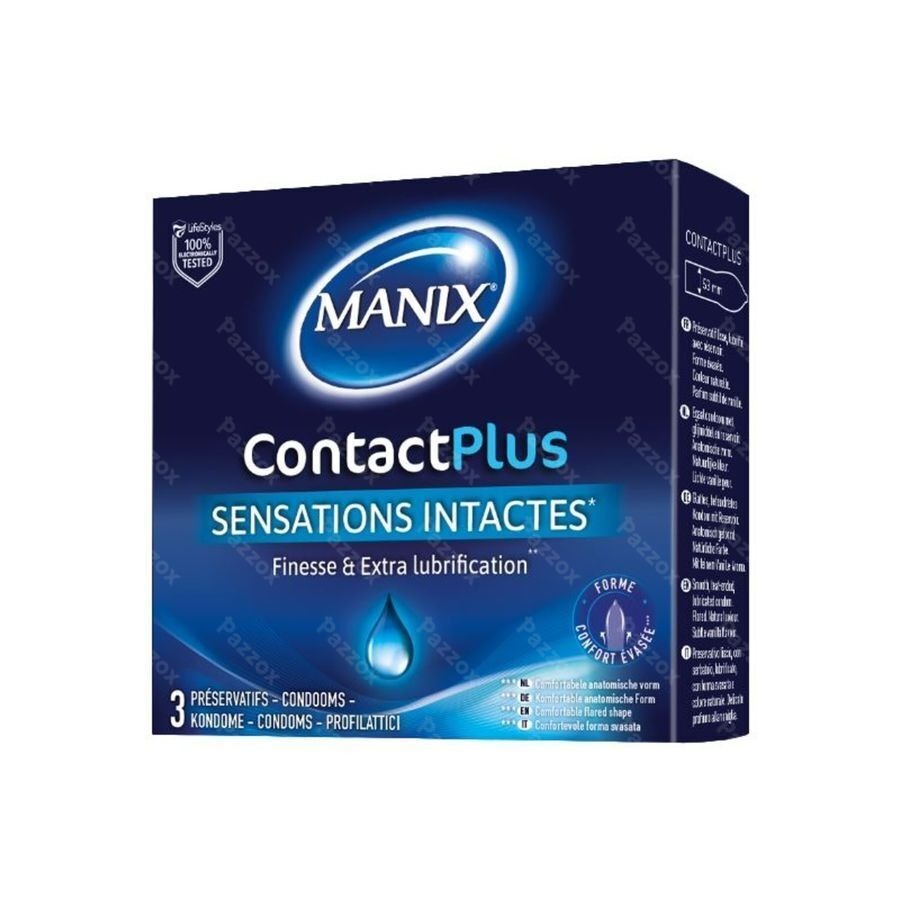 Manix Contact Plus Condoms 3
