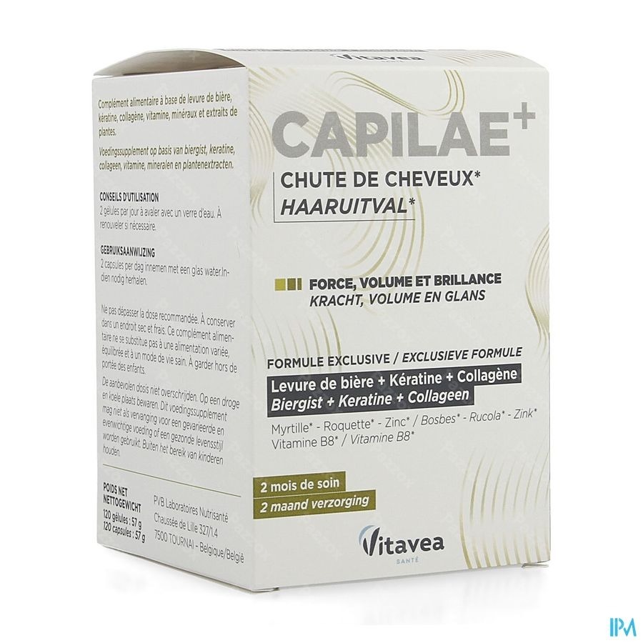 Capilae+ Haaruitval Caps 120