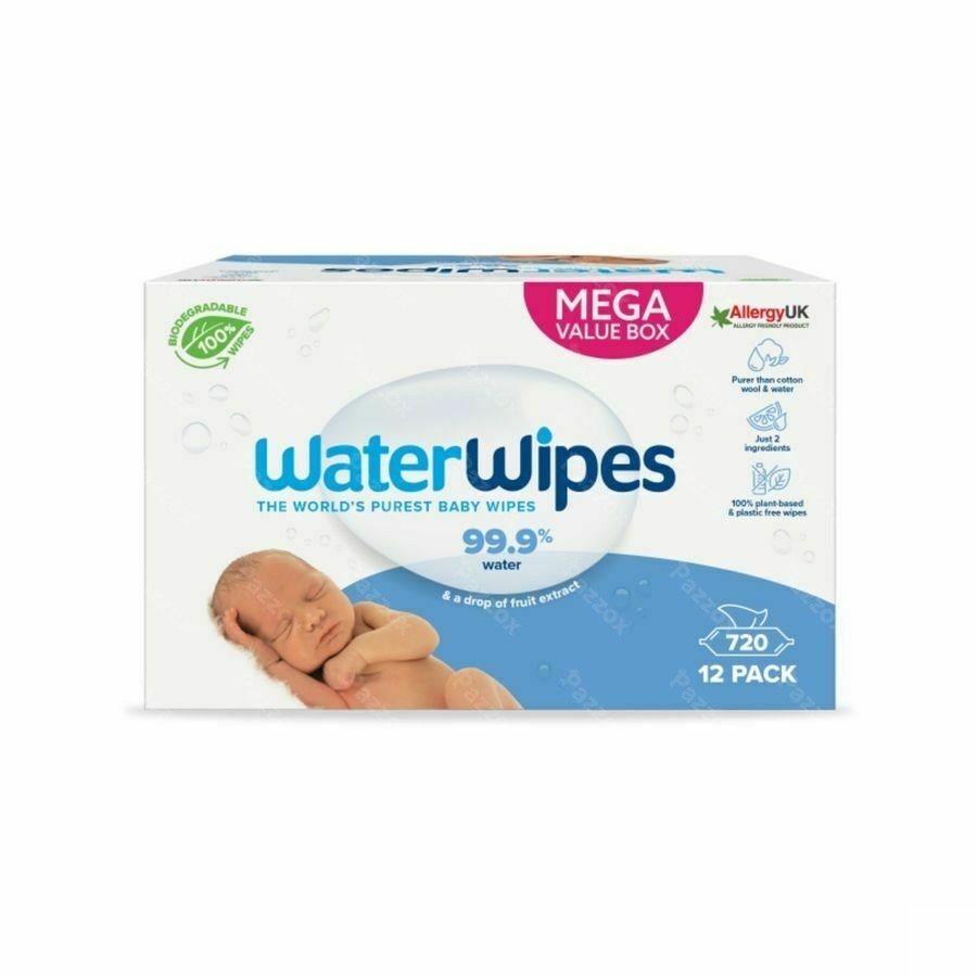 Lingettes bébé Water Wipes pour peaux sensibles au meilleur prix !