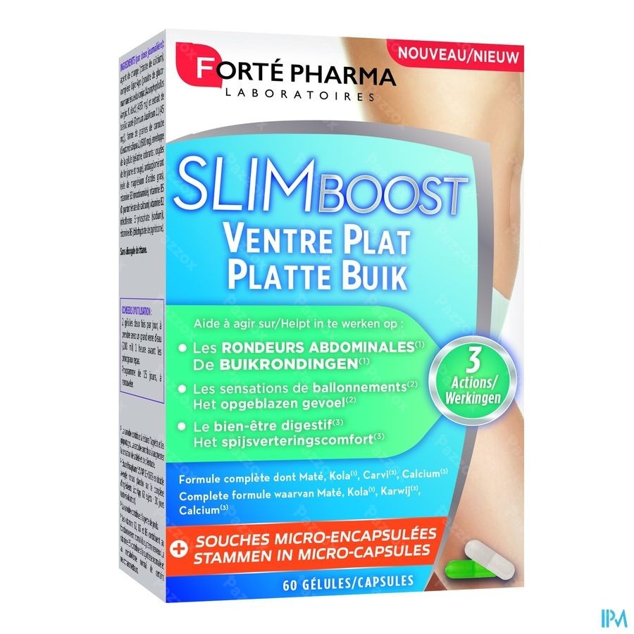 Slimboost Ventre Plat Caps 60