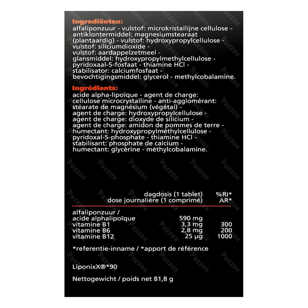 Liponixx Tabl 30