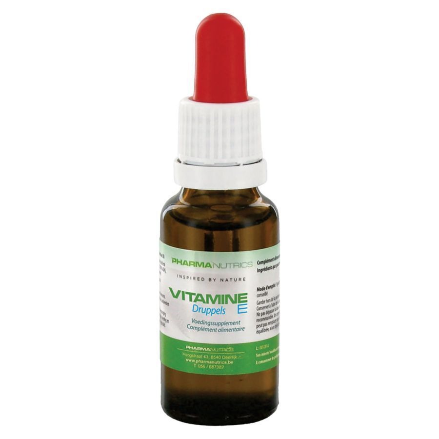 Vit E Gouttes 20ml Pharmanutrics