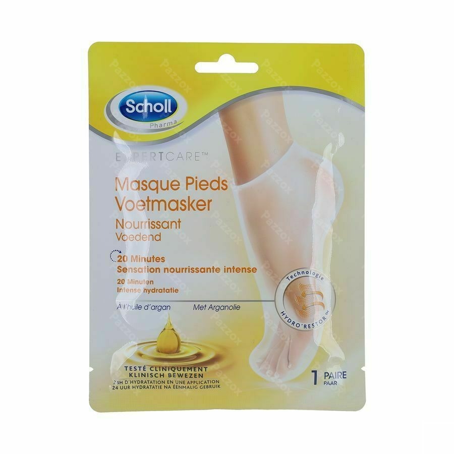 Scholl Voetmasker Voedend Arganolie 1 Paar