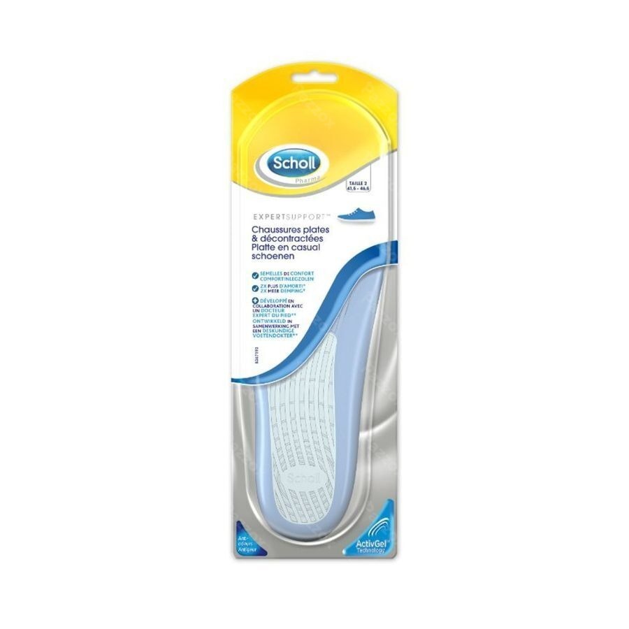 Scholl Semelles Chaussures Plates & Décontractées Taille 40.5 - 46.5